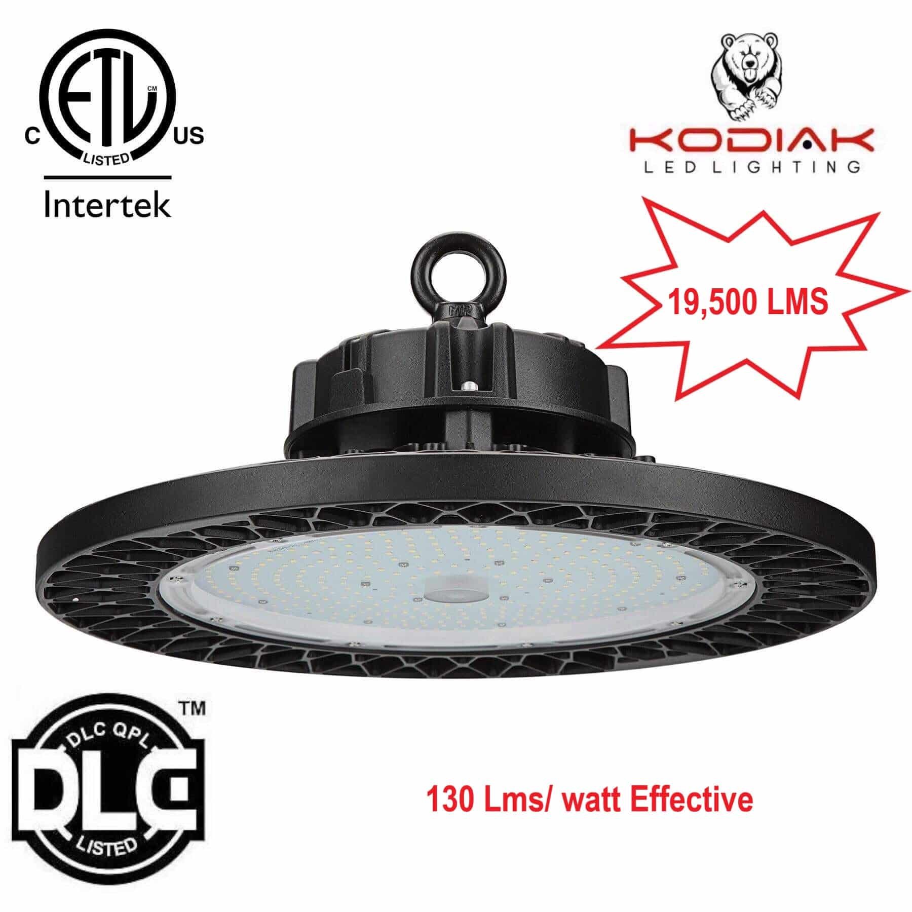 UFO HIGHBAY 150W 5,000K - Kodiak LED Lighting