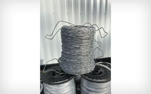 barbless double strand wire